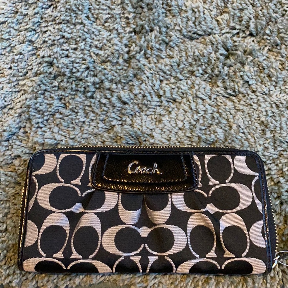 Coach Black Wallet